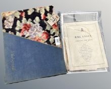 A fascinating album relating in the main to the activities of H.M.S.