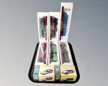 A tray of two Atlas editions die cast vehicles,