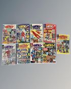 A group of vintage Marvel Fantasy Masterpieces issues, including issue #1.