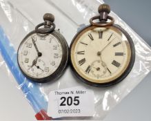 Two WWII era pocket watches (2)