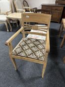 A 20th century armchair.