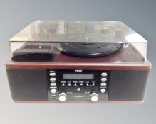 A Teac LP-R500 music centre