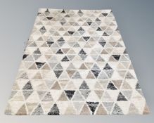 A contemporary rug