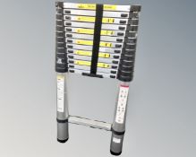 A telescopic ladder