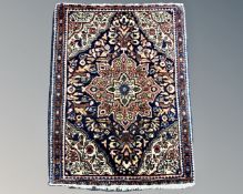A small Kashan rug, Central Iran,