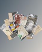 An interesting collection of ephemera to include : Invitation to British Industries Fair 1936,