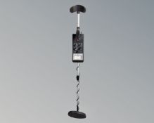A metal detector.