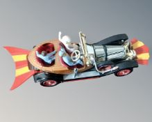 A Corgi toys Chitty Chitty Bang Bang (lacking one figure),
