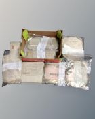 A box containing an interesting collection of ephemera relating to collieries,