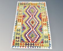 A Chobi Kilim rug, 154cm by 103cm.
