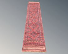 A Meshwani runner, 260cm by 61cm.