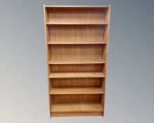 A Scandinavian teak bookcase,