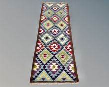 A Maimana kilim runner,