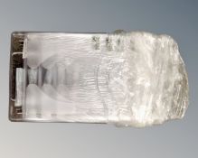 A group of six new perspex wall dockets.