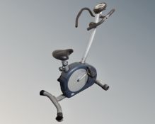 A Carl Lewis exercise bike.