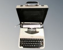 A vintage Imperial typewriter