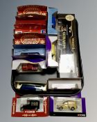 Die cast vehicles including Corgi Guinness truck, Cadbury's Chocolate,