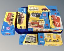 Eight Corgi Classic and Corgi Archive model vehicles