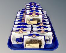 Twenty five Oxford Classic die cast model vehicles