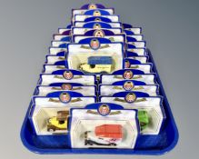Twenty five Oxford Classic die cast model vehicles