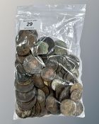 A large quantity of Roman, Georgian and other coins,