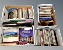 A pallet of vinyl LP classical records, box sets, Billy Joel, Joni Mitchell,