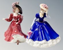 Two Royal Doulton figures,