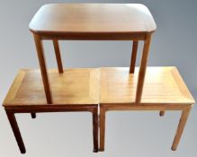 Three Scandinavian occasional tables