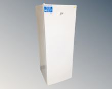A Beko upright freezer