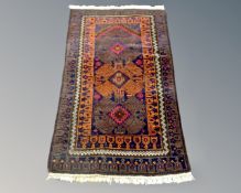 An Afghan rug