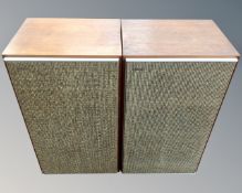 A pair of floor standing H J Leak and Co.