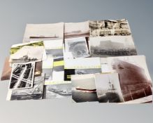 A collection of Wallsend ship building ephemera,