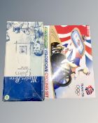 A Scalextric team GB Velodrome cycling set together with a Master Rece limited edition doll