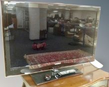 A Samsung LED model UE40B 6000 VW 40 inch tv with remotes