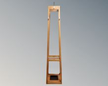 A hat and coat stand