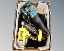 A Dewalt 18v brushless nail gun (no battery),