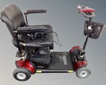A Go-Go Elite Traveller plus mobility cart with keys and charger (as found)