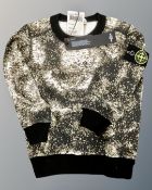 A Stone Island junior sweat shirt, size 2Y,