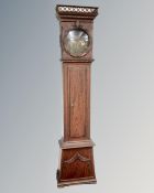 A 19th century Continental longcase clock case CONDITION REPORT: Case only,