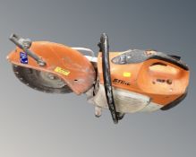 A Stihl concrete saw