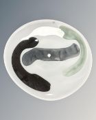 A Svaja glass centrepiece bowl, diameter 53cm.