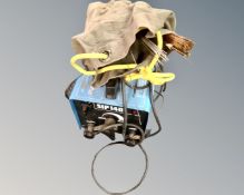 A Sip 140 industrial welder with rods