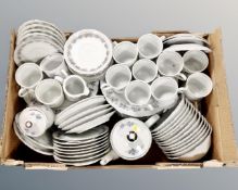 A large quantity of German porcelain tea and dinnerware.
