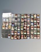 A collection of 2001 Harry Potter trading cards.