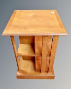 A 20th century teak book table