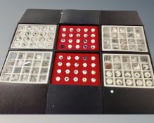 Six cases of Treasures of the Earth semi-precious stones