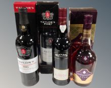 A bottle of Courvoisier V.S.O.