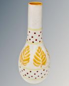 An Italian pottery vase.