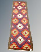 A Maimana kilim runner,
