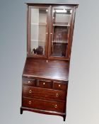 A Stag Minstrel bureau bookcase,